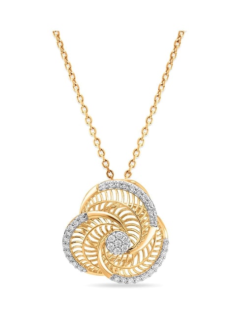 Buy Mia by Tanishq 22k Gold Luminous Triple Layer Chain for Women