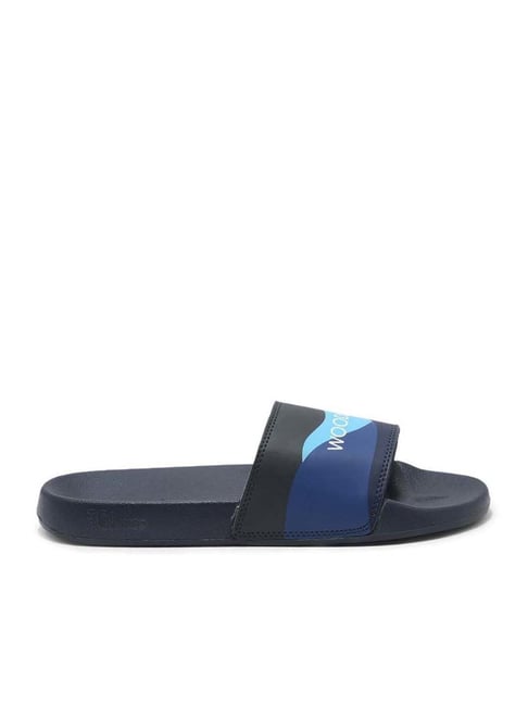 Woodland Men's Blue Slides