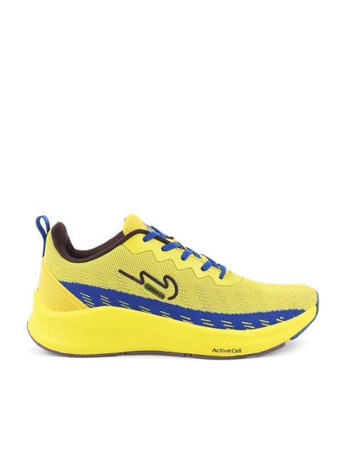 Yellow sales training shoes