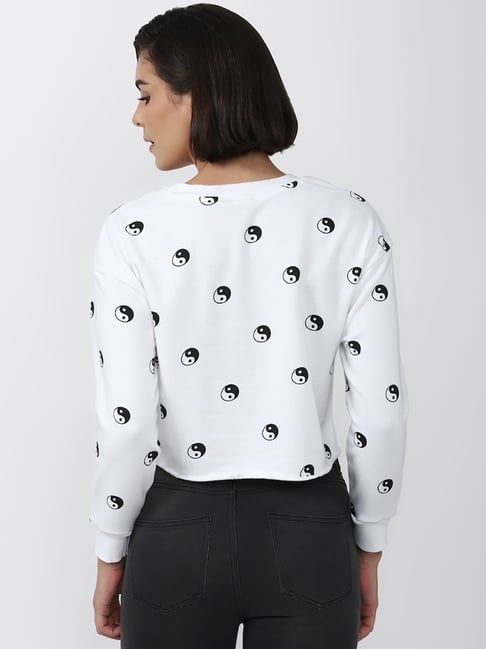 Black and white polka dot sweater forever outlet 21