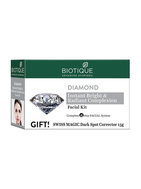 Biotique Diamond Instant Bright & Radiant Complexion Facial Kit
