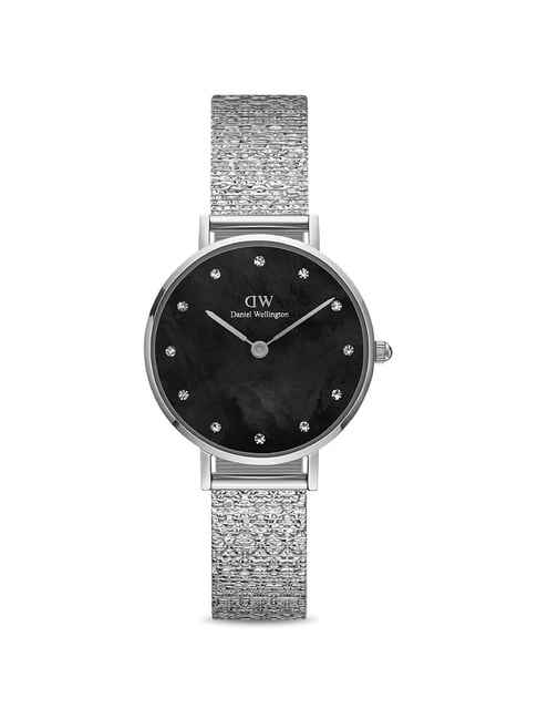 Daniel Wellington DW00100593 Petite Lumine Pressed Piano Analog Watch for  Women