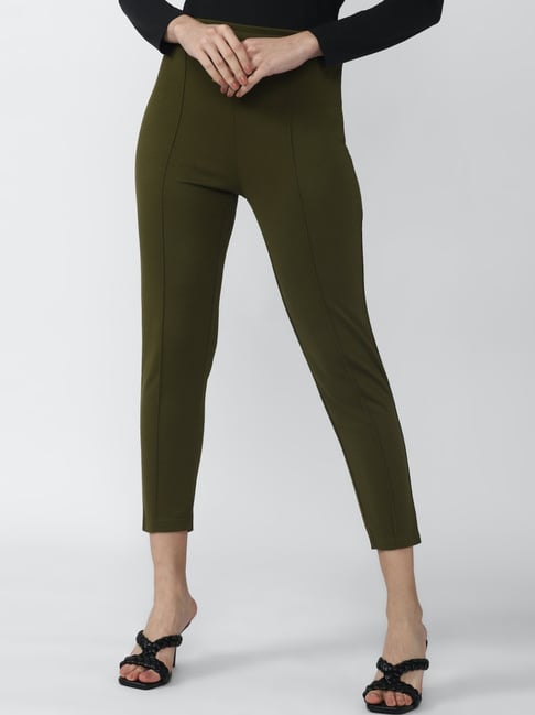 Van Heusen Green Mid Rise Pants-picture-48