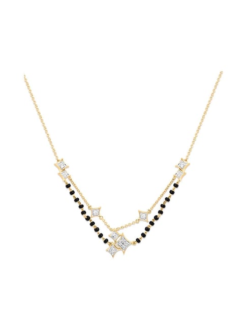 Diamond hot sale mangalsutra price