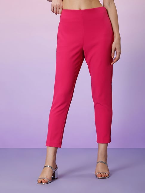 Vero Moda Pink Slim Fit Pants