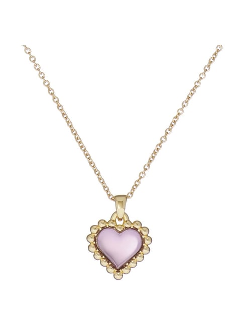 Buy Ted Baker Women Red Glass Heart Pendant Necklace Online - 872371 | The  Collective
