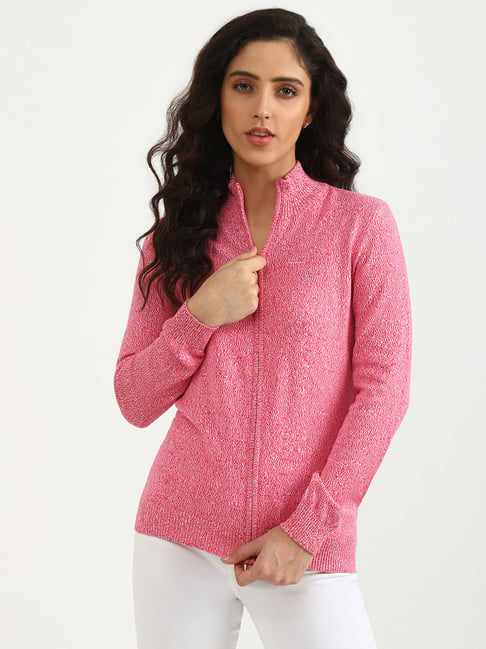 United Colors of Benetton Pink Cardigan