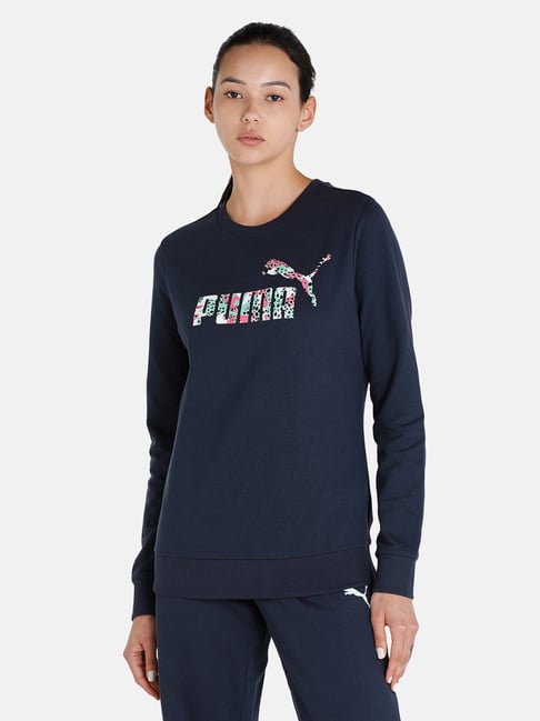 Puma Wmn Graphic Crew Sweatshirt Regular Fit-picture-27