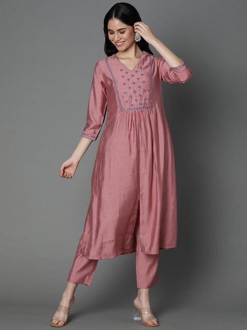 Pastel Designer Taffeta Silk Patiala Salwar Suit - Vega Fashion - 3848129