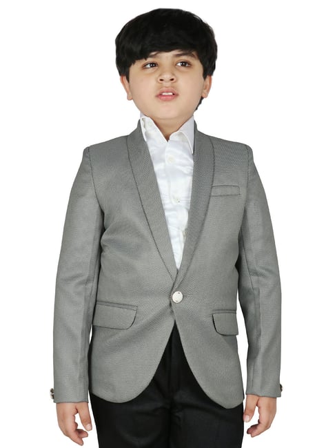 Grey blazer outlet kids