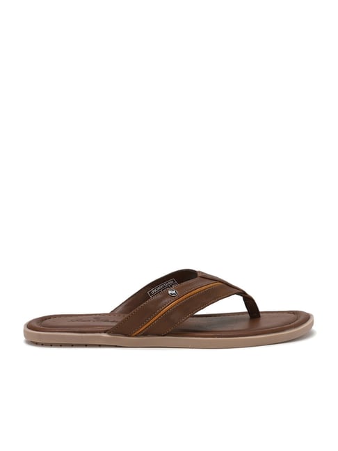 Buy Louis Philippe Men s Brown Thong Sandals for Men at Best Price