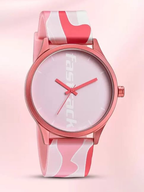 Fastrack pink cheap watches for ladies