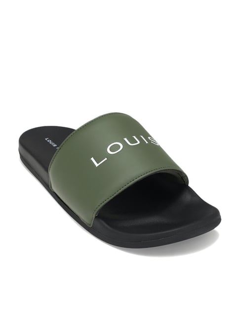 Buy Louis Philippe Men's Blue Slides for Men at Best Price @ Tata CLiQ