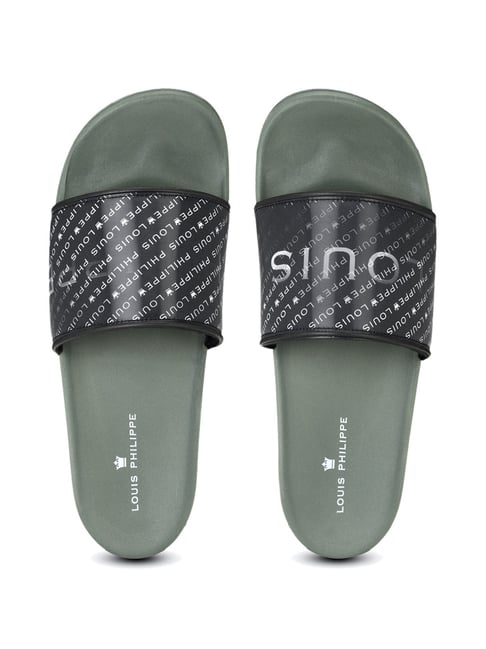 Buy Louis Philippe Men's Black Slides for Men at Best Price @ Tata CLiQ