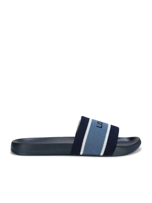 Buy Louis Philippe Men s Blue Slides for Men at Best Price Tata CLiQ