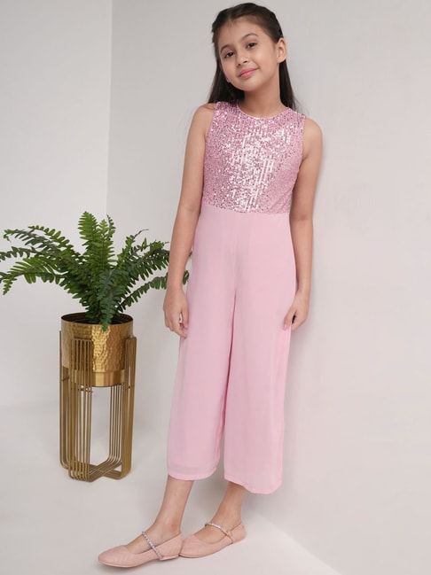 Buy Online Peach Straight Jumpsuit at best price  KW4457SS22PCH