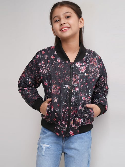 Beau hudson hot sale floral bomber