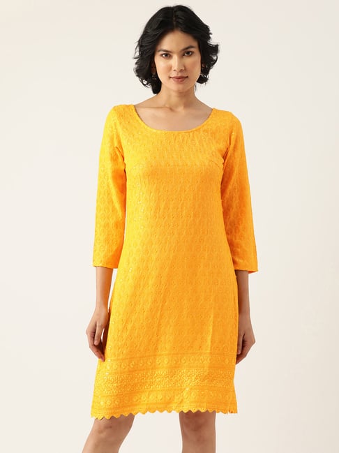 knee length dresses for ladies Joelle linen tencel dress