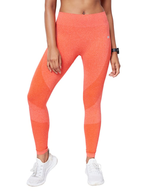 Buy TSS Active Seamless Anthra Women Training Sports Tights Online