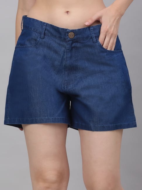 NEUDIS Blue Denim Shorts-picture-29