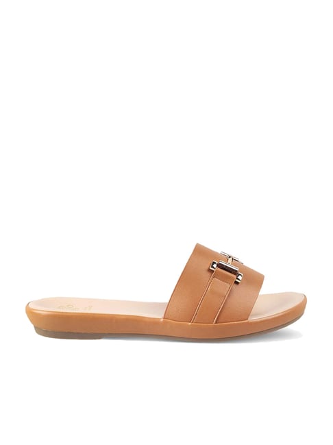 Tresmode Women's Camel Casual Sandals