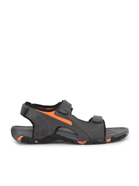 Gliders by Liberty Men's Grey Floater Sandals