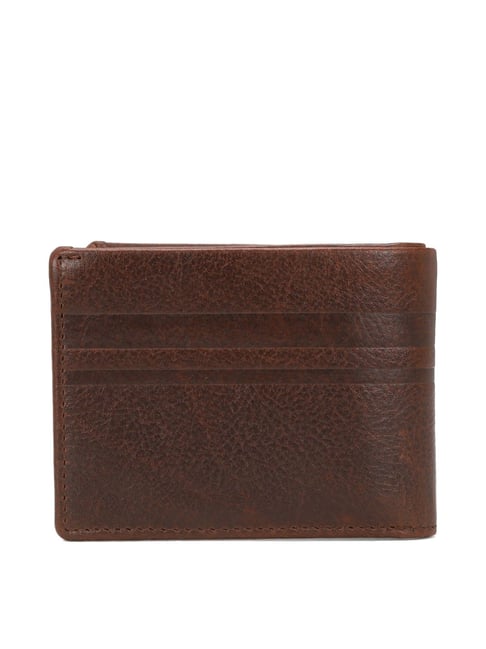 Buy Louis Philippe Brown Textured Leather Bi-Fold Wallet for Men at Best  Price @ Tata CLiQ