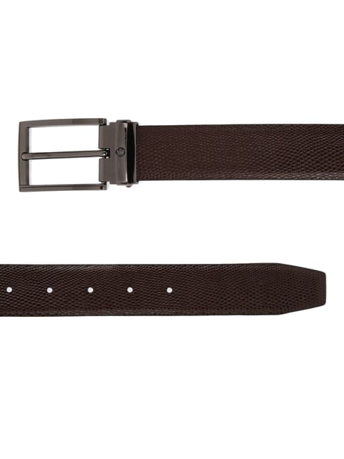 Buy Louis Philippe Black Leather Reversible Belt for Men Online At Best  Price @ Tata CLiQ