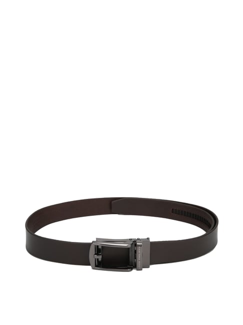 Buy Louis Philippe Black Leather Reversible Belt for Men Online At Best  Price @ Tata CLiQ