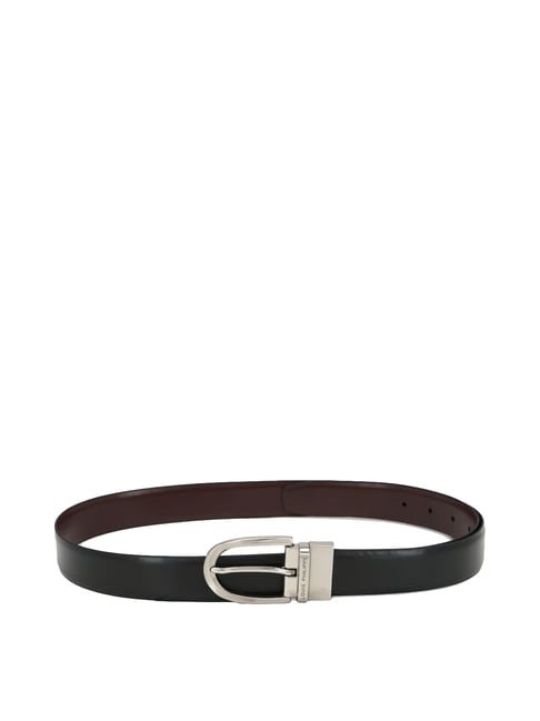 Buy Black & Brown Leather Reversible Belt for Men Online At Best Price @  Tata CLiQ