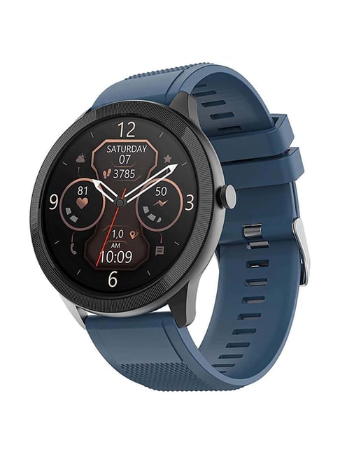 Buy TAGG Kronos Lite Full Touch Smartwatch (Navy Blue), Free Size