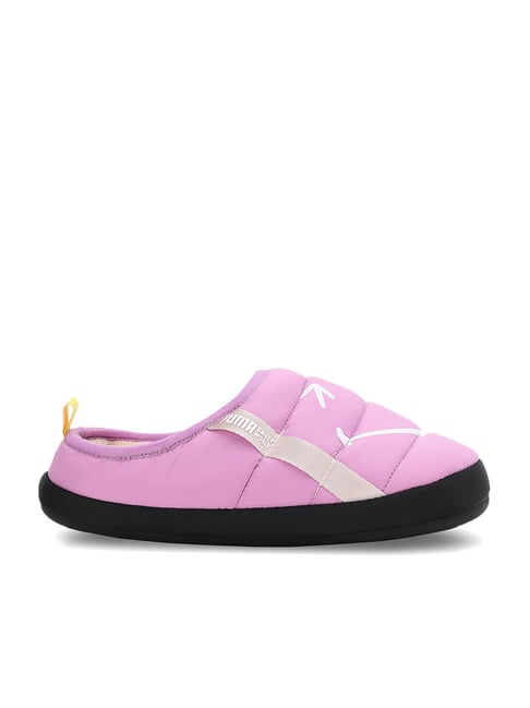 Puma slip ons sales kids purple