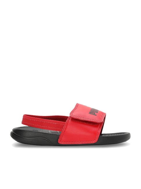 Puma Sportie Sandal Wn's in poppy red-white – R.O.K. Island Clothing