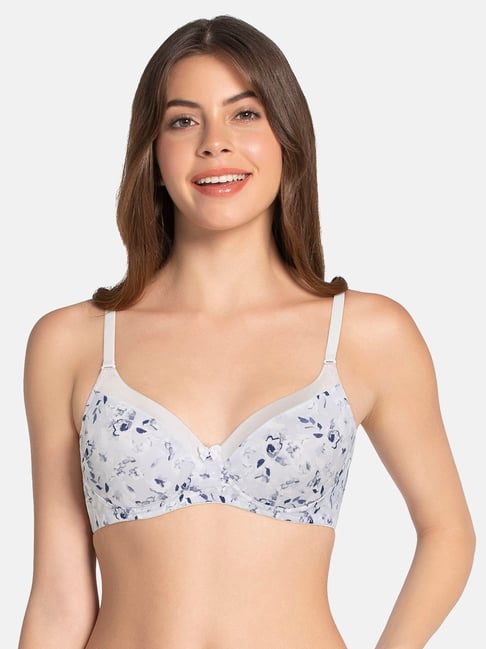 Amante Purple Printed Full Coverage T-Shirt Bra-picture-45