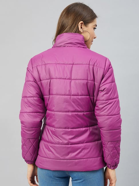 tottenham purple puffer jacket