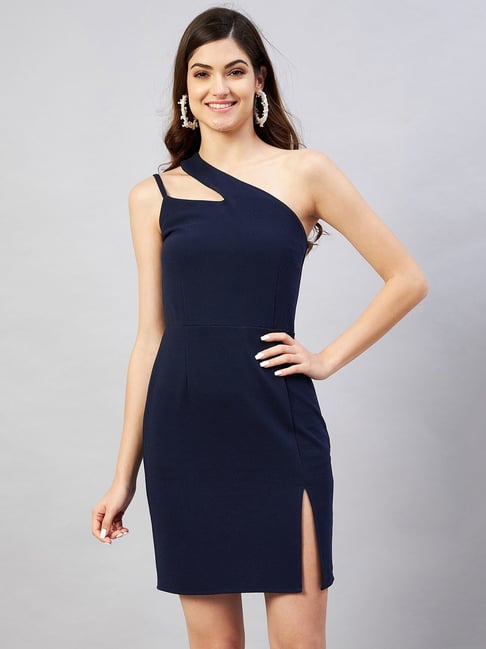 Marie Claire Navy Bodycon Dress Price in India