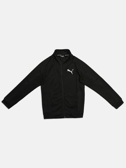 Buy Puma Kids Active Black Logo Jacket for Boys Clothing Online