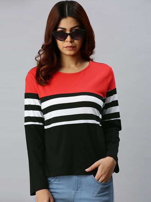 Buy Striped Tops For Women Online In India At Best Price Offers