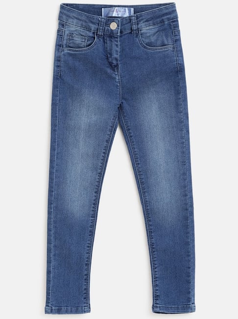 Tales & Stories Kids Blue Slim Fit Jeans