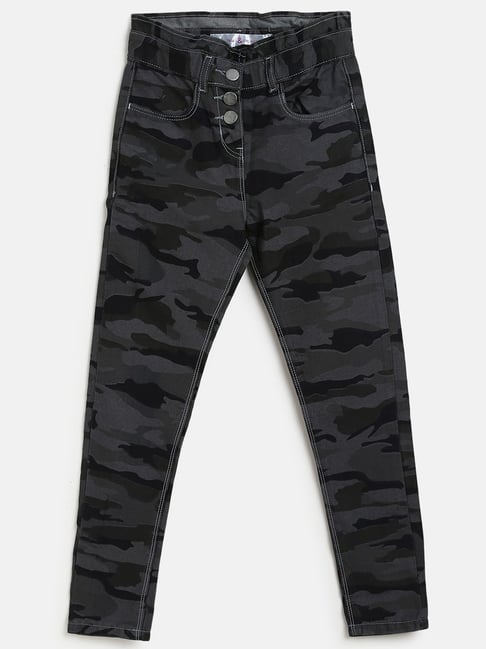 Buy Flying Machine Slim Tapered Fit Camouflage Print Trousers  NNNOWcom