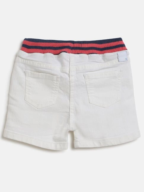 White wool Single-colour paperbag linen shorts - Buy Online | Terranova