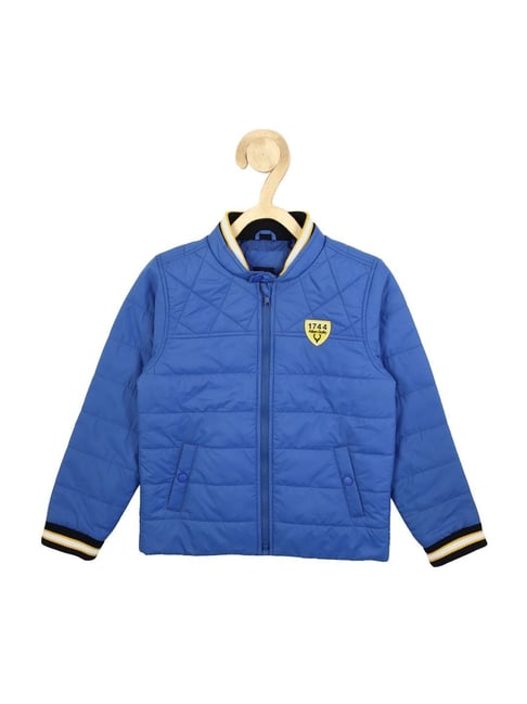 Allen Solly Junior Blue Regular Fit Full Sleeves Jacket