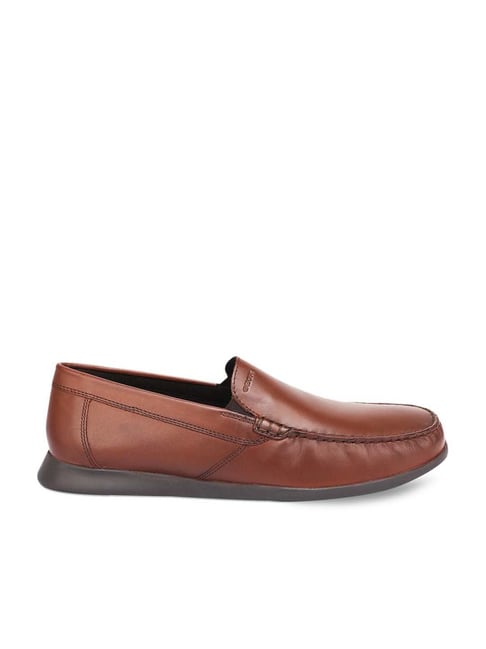 Geox Men's Brown Casual Loafers