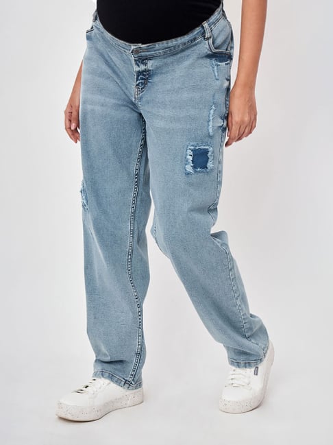 Ed-a-Mamma Blue Maternity Jeans