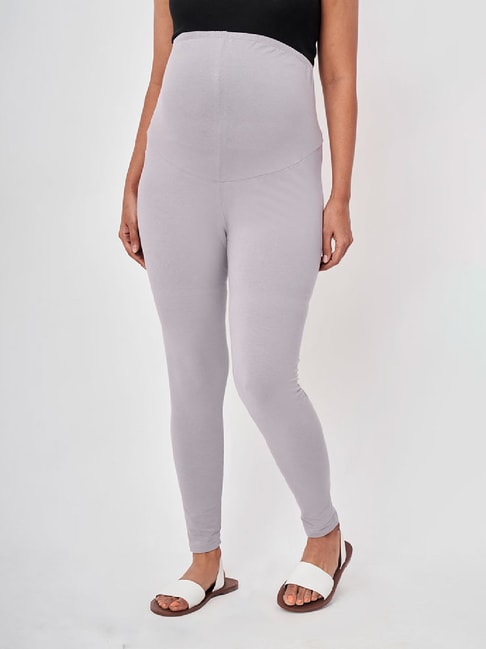 Buy online Purple Solid Maternity Leggings from clothing for Women by Blush  9 Maternity for ₹899 at 10% off | 2024 Limeroad.com