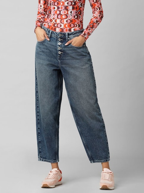 Buy Blue Jeans & Jeggings for Women by Fck-3 Online | Ajio.com