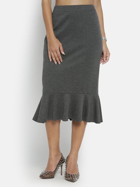 Grey skirt hotsell online india