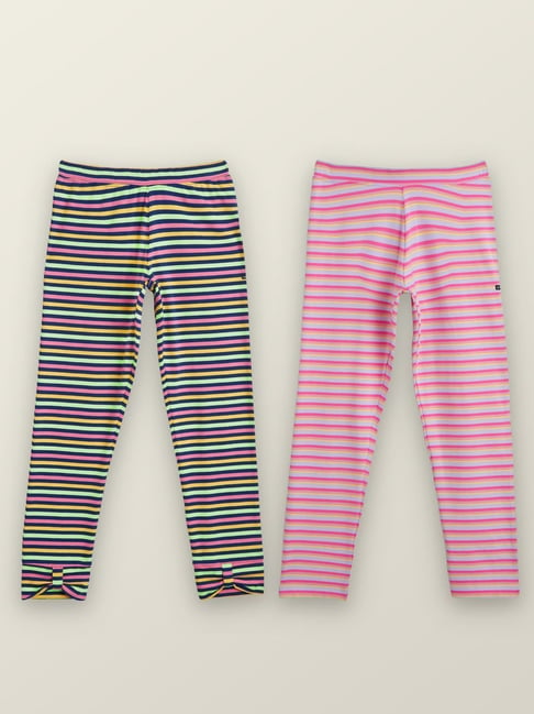 Buy Multicoloured Cotton Solid Leggings Online In India At Discounted Prices