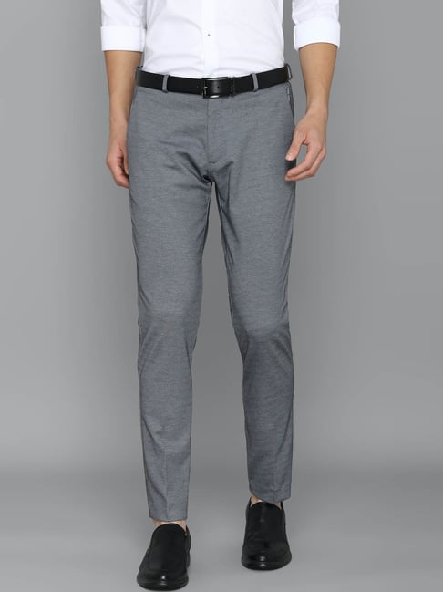 Buy Louis Philippe Sport Men Cream Coloured Slim Fit Trousers - Trousers  for Men 20462192 | Myntra