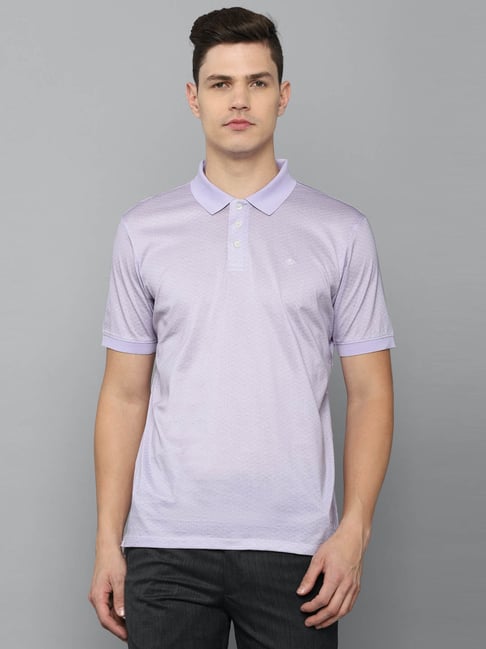 Buy Louis Philippe Louis Philippe Solid Regular Sleeves Polo Collar T-shirt  at Redfynd